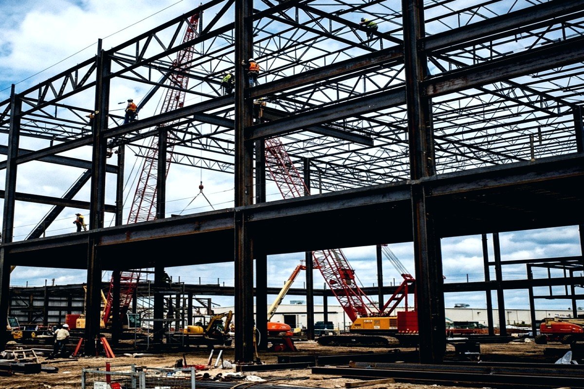 Structural Warehouse Steel Frame